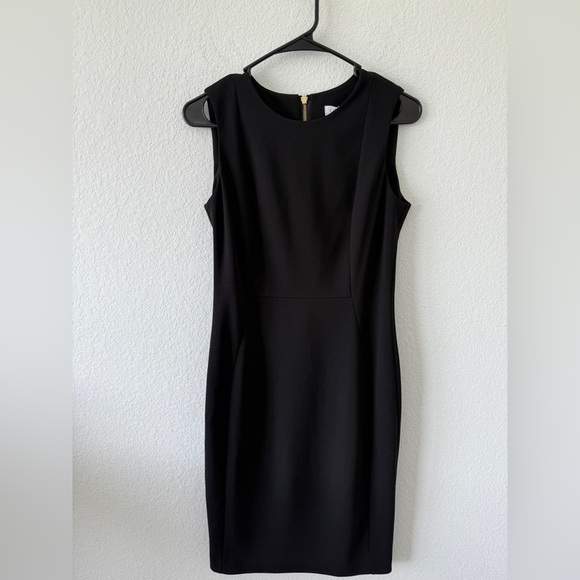 Calvin Klein Classic Black Mini Dress - Picture 1 of 6